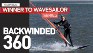 Windsurfing Technique | Back-Winded 360
