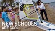 New Schools are Cool  |  Setting up a Windsurfing Center